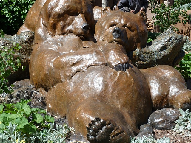 Free Bear Statue photo and picture