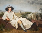 johann wolfgang von goethe, poet, portrait