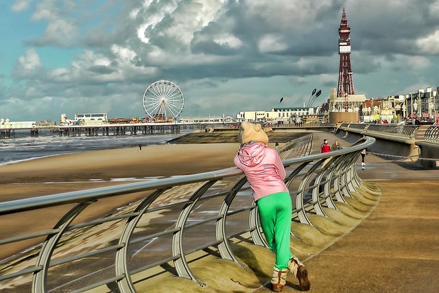 Free Blackpool Sea photo and picture