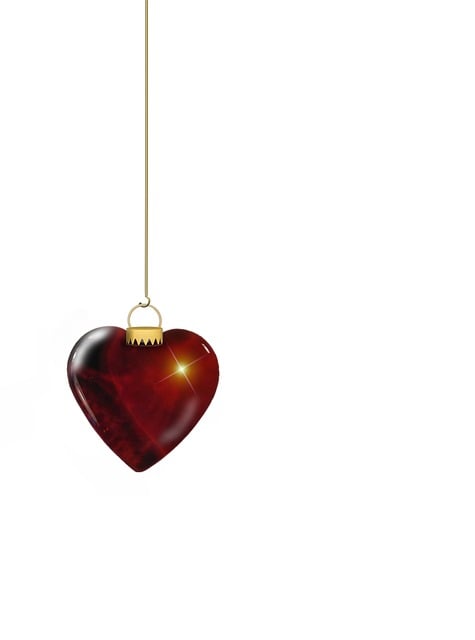 Herz, Weihachtsbaumschmuck