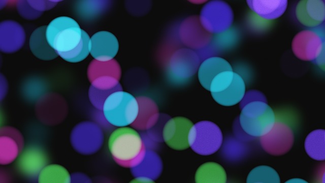 Free background bokeh light illustration