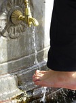 ritual, washing of the feet, foot