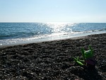 sea, sand beach, wave