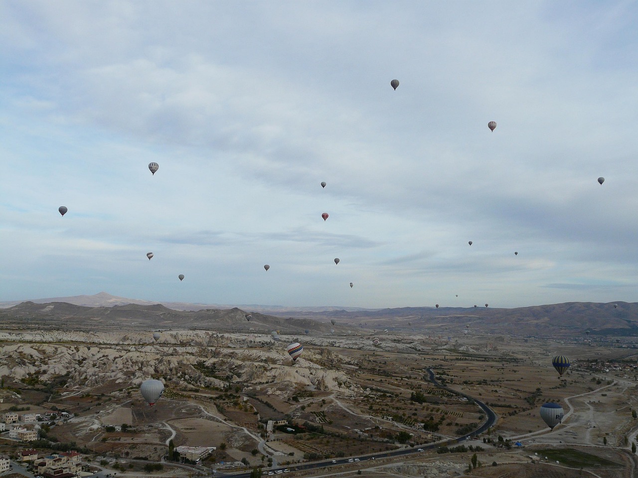 Hot Air Balloons - free online jigsaw puzzle photo