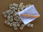 domino, stones, dominoes