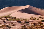 pink sand dunes, utah, usa