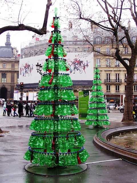 Árboles De Navidad, París, Arte