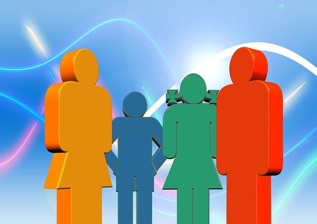 Free family children father illustration