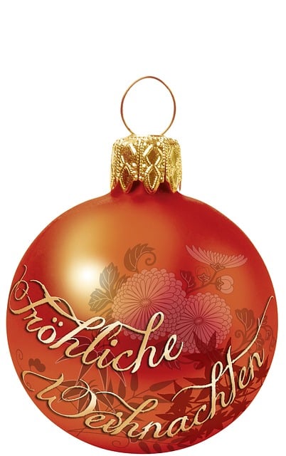 Free graphic christmas ornament design illustration