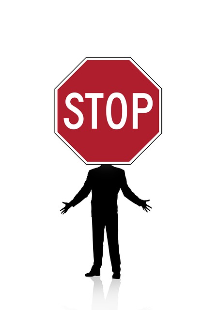 Free man silhouette traffic signs illustration