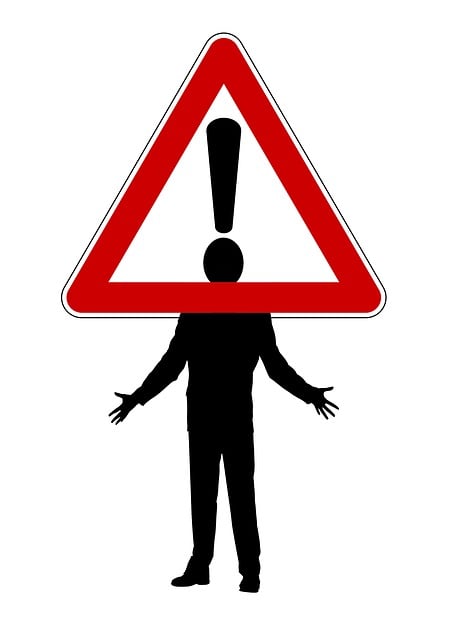 Free man silhouette traffic signs illustration