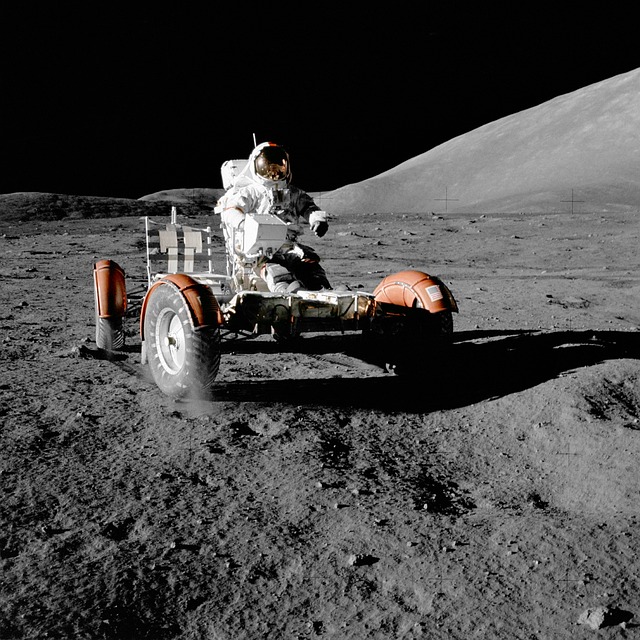 Free Moon Vehicle Astronaut photo and picture