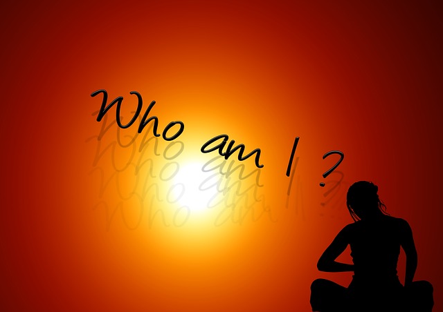 Free silhouette woman meditation illustration