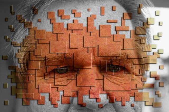 Free man face psychology illustration