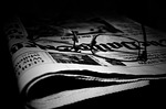article, background, broadsheet