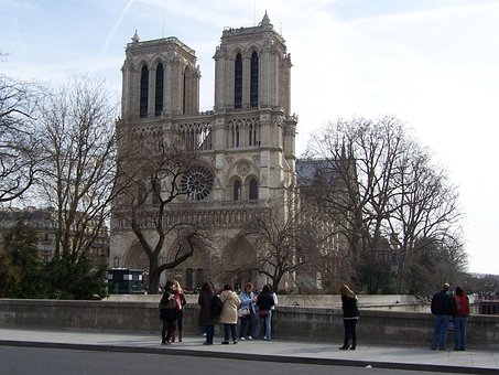 Nhà Thờ, Kiến Trúc, Notre-Dame, France