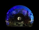 sky bridge, oklahoma city, myriad gardens