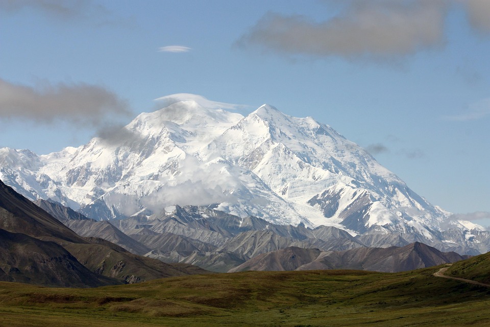 Mount Mckinley, Charakter, Krajobraz, Alaska, Mckinley