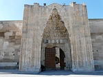 caravanserai, sultanhan caravansary, decorated portal