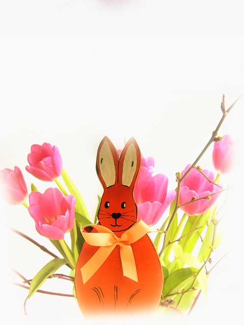 Free rabbit ostehase easter illustration