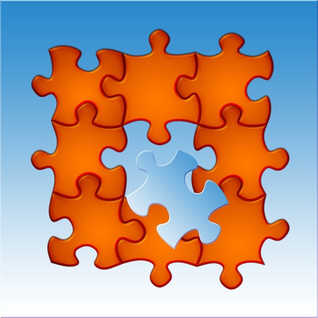 Free puzzle puzzle piece gap illustration
