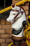horse head, figurine, carousel horse