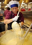 kitchen, helper, woman
