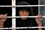 woman, iraq, house