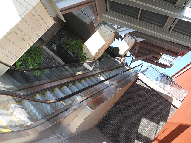 Free Angles Escalator photo and picture