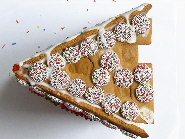 Free Gingerbread House Boys photo and picture