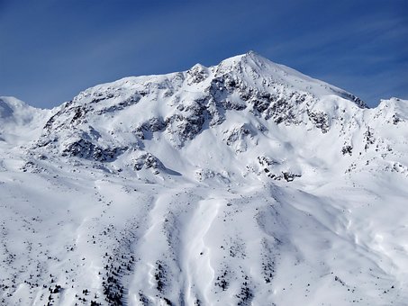 Montañas, Nieve, Invierno, Austria, Alp