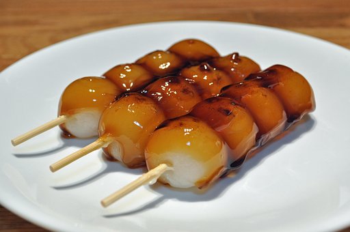 Mitrashi だんご, 食品, 釉, プレート, 食事, プレゼンテーション