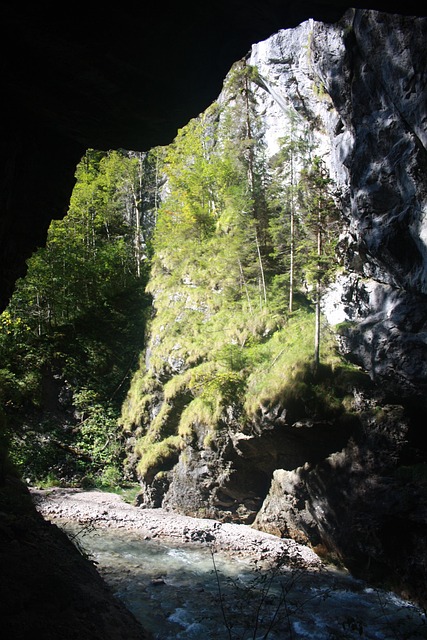 Kløft, Natur, Landskab, Klippe, Bjerge