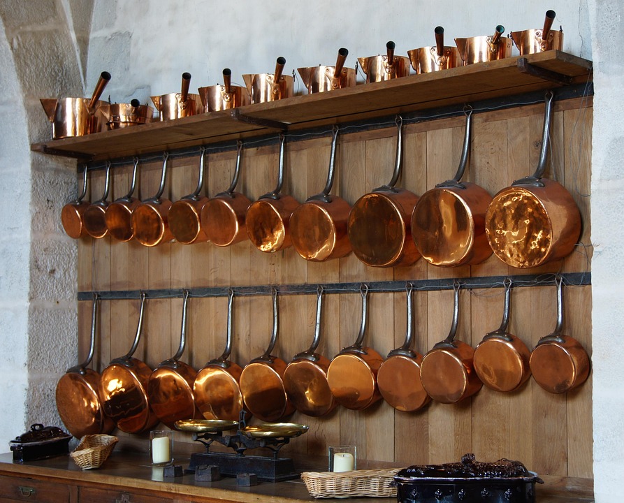 Gratis foto: keuken, koper, potten, pannen gratis afbeelding op ...