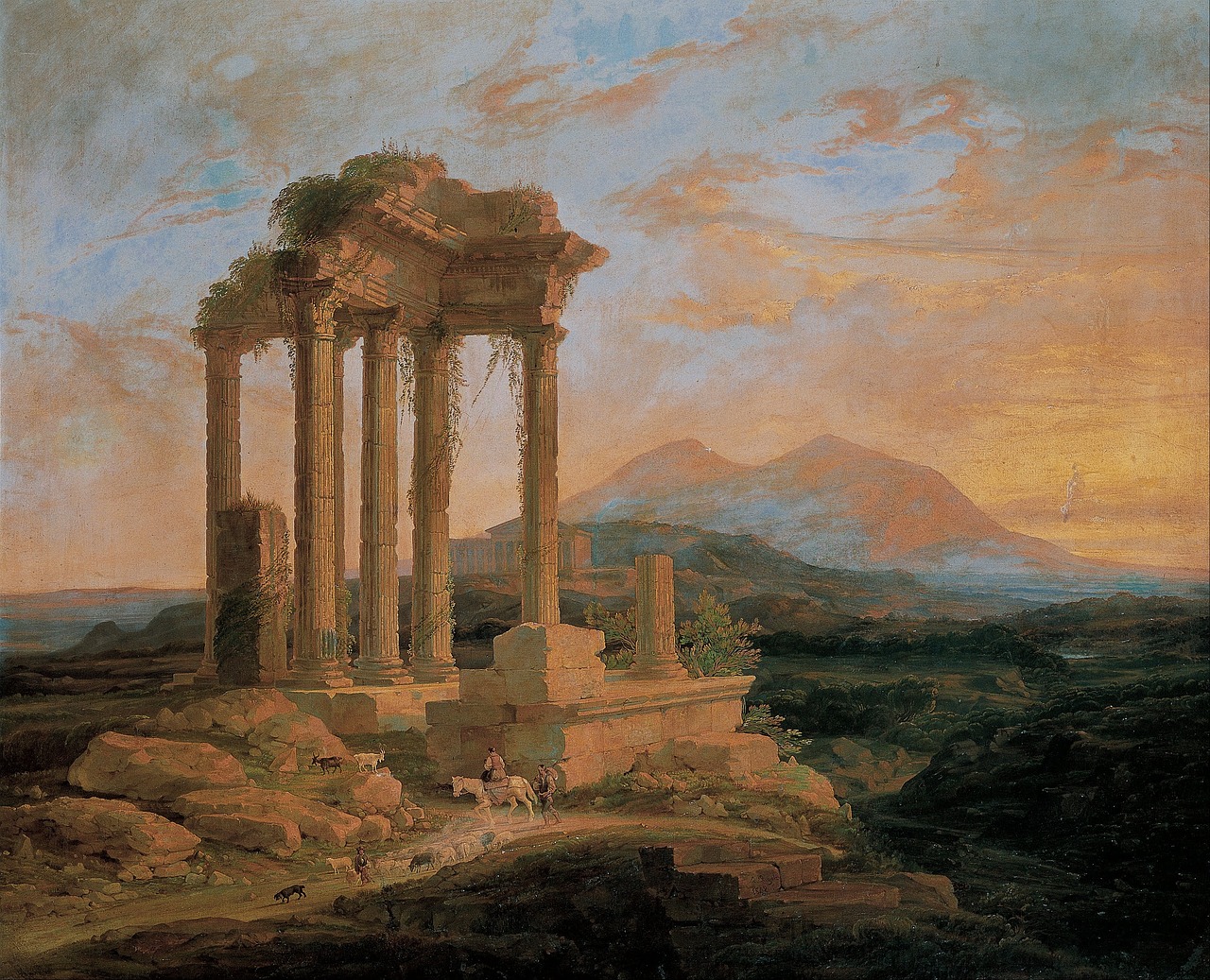 Lluis Rigalt Ruins Columns - Free photo on Pixabay - Pixabay