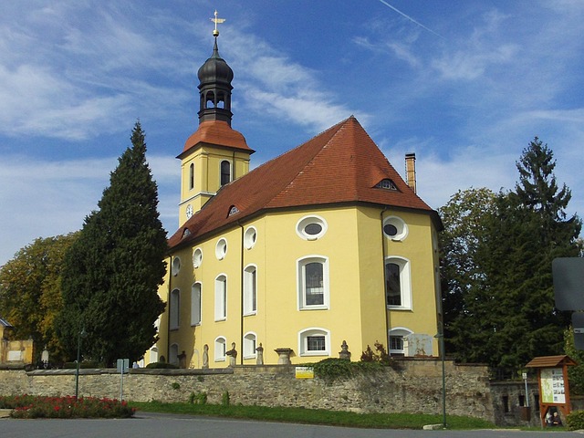 Kirke, Kirker, Bygning, Landsby