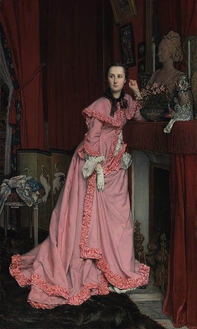 Jacques Tissot, Malen, Öl Auf Leinwand