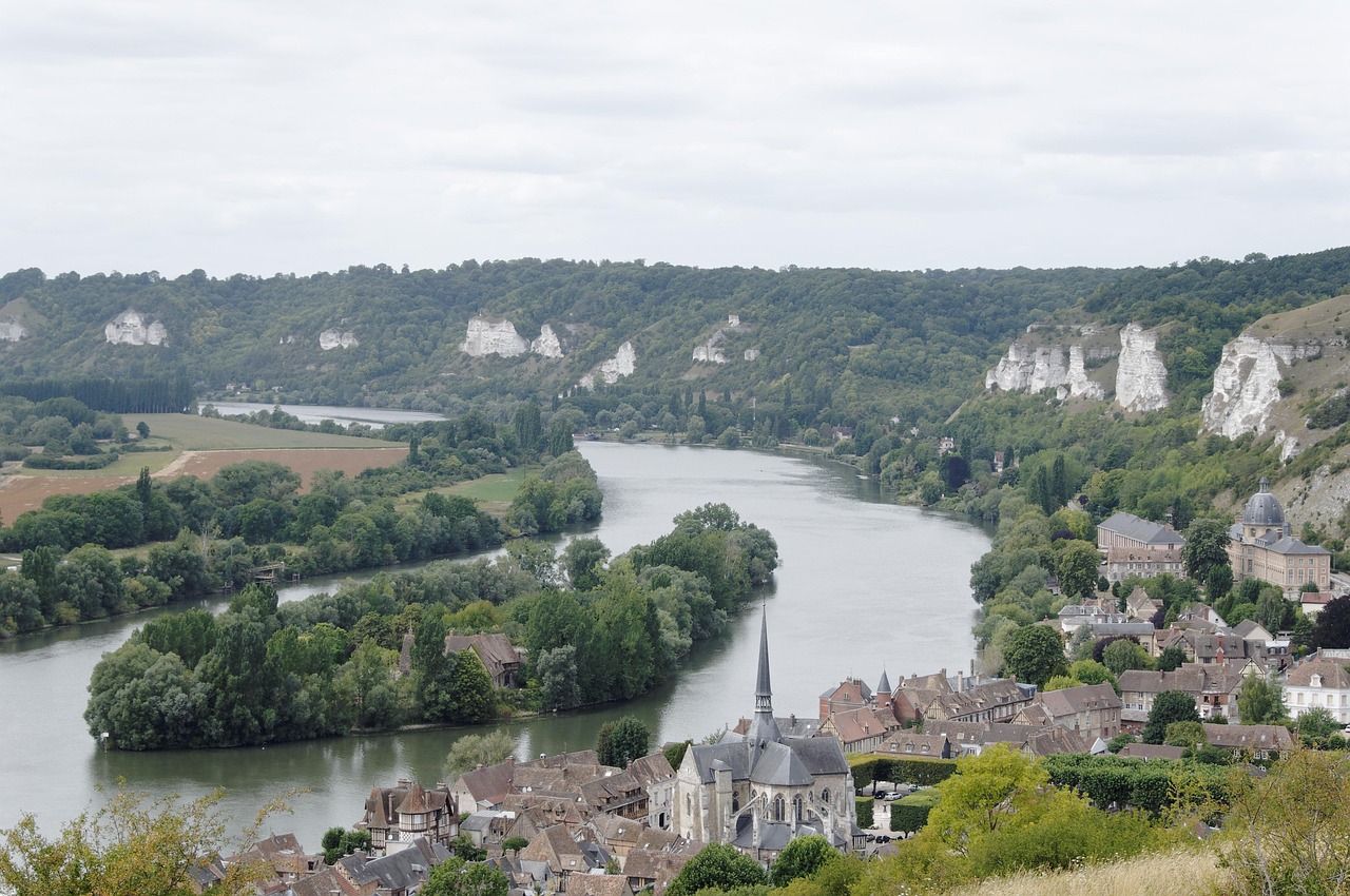 Town Les Andelys Seine Free Photo On Pixabay Pixabay