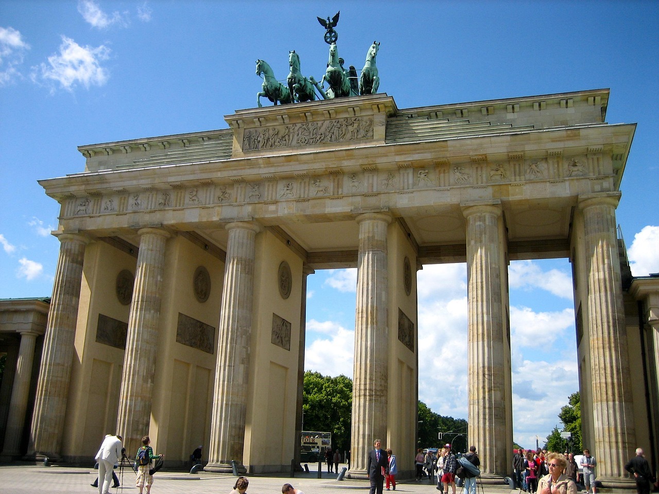 Brandenburg Gate Berlin Free Photo On Pixabay