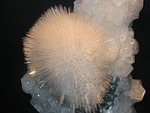 crystal, mineral, white