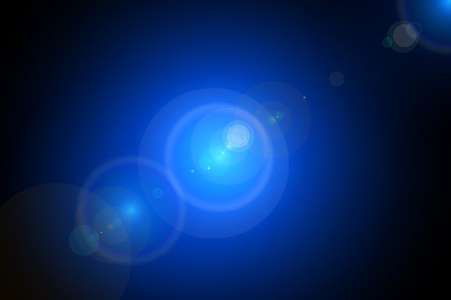 Free abstract spot reflection illustration