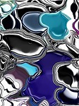 glass, abstract, turles