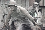 monument, rising, warsaw