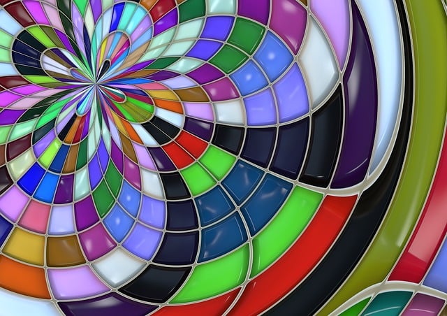 Free background template circle illustration