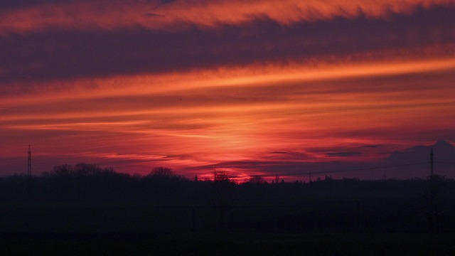 Free Sunset Sky photo and picture