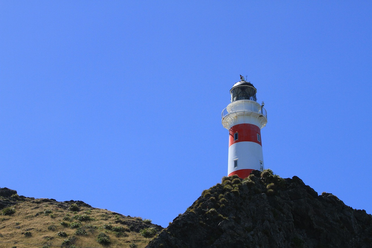 Cape Palliser Lighthouse - free online jigsaw puzzle photo