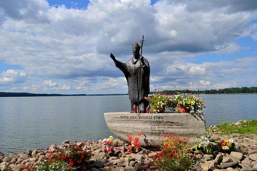 Czaplinek, Poland, Bầu Trời, Đám Mây, Hồ