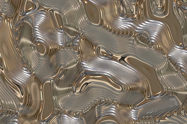 Free golden metal digital illustration