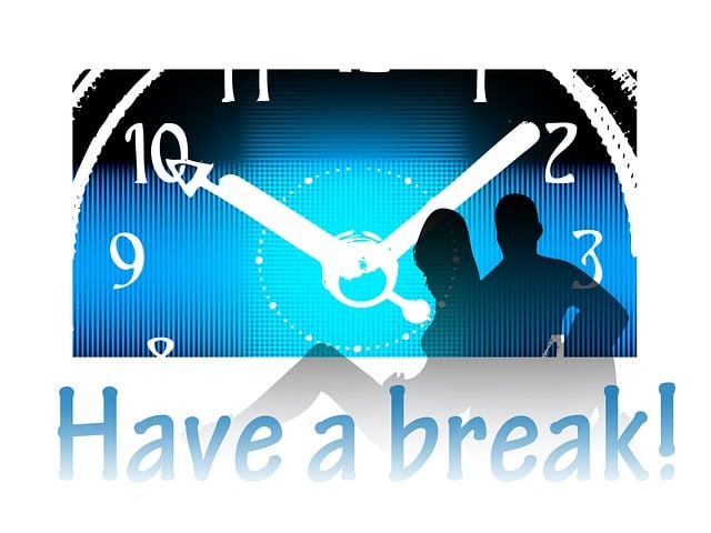 Free clock morning pointer illustration
