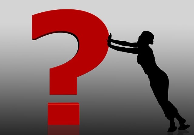 Free question mark question response illustration